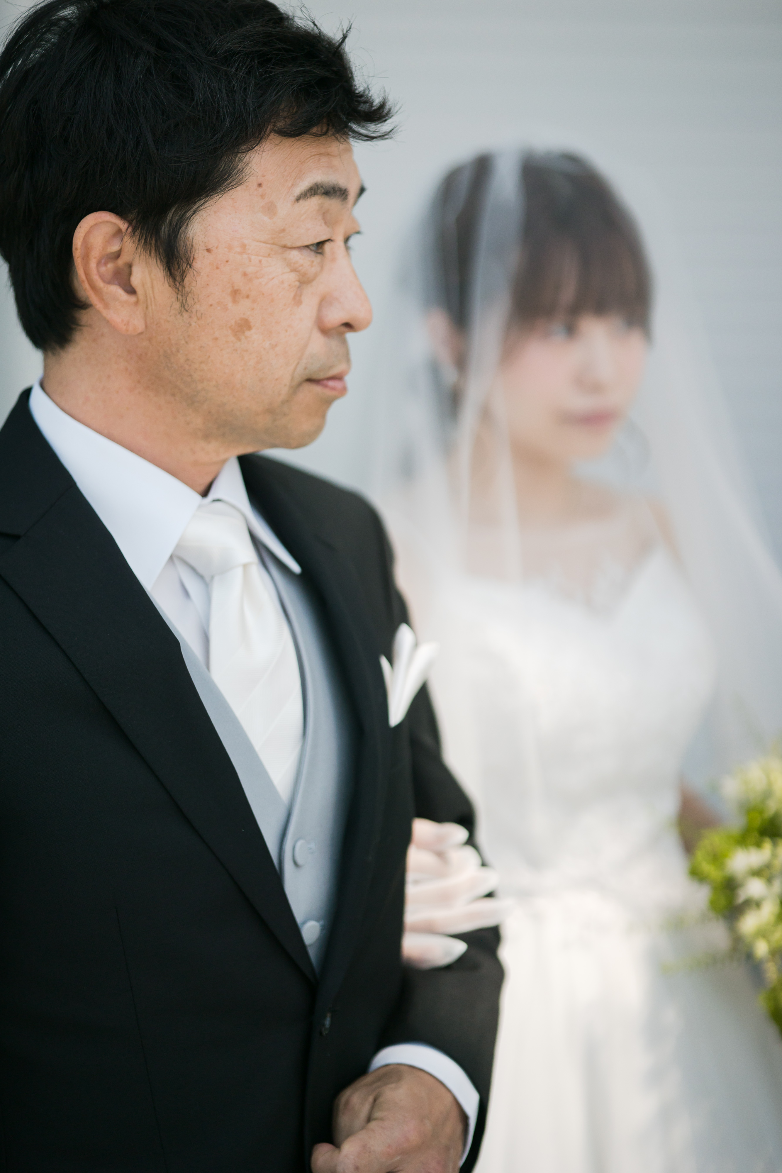 春の風を感じながら家族で結婚式